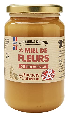 Les Ruchers du Luberon Miel de Fleurs de Provence IGP/Label Rouge 500 g