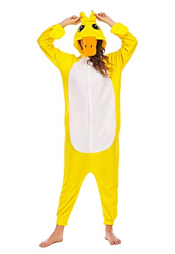 BGOKTA Pyjama Animaux Unisexe Cosplay Halloween Déguisement Adulte Costume Animal Pyjamas Combinaison