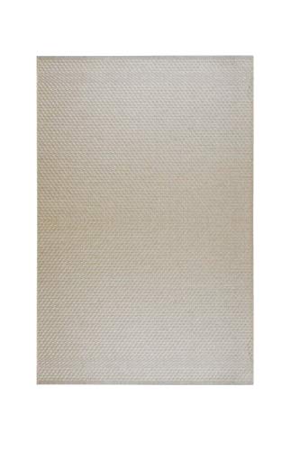 Homemania Tapis Fait à la Machine Plain Color, imprimé, Blanc, en polypropylène, 130 x 190 cm