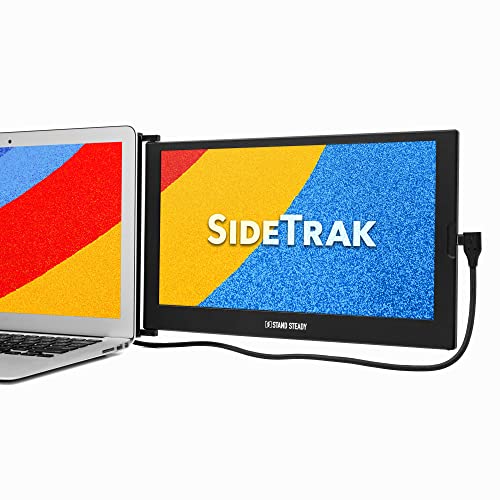 SideTrak Slide Moniteur Portable pour Ordinateur Portable 12,5 'écran IPS FHD 1080P | Alimenté par USB | Compatible Avec les Ordinateurs Portables Mac, PC, Chrome 13 '-17' (brevet en instance)